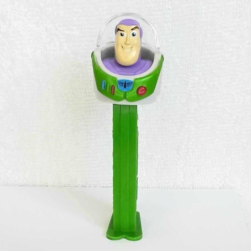 4/$20 NM/M Pixar Toy Story Buzz Lightyear on Green PEZ Dispenser!!